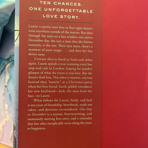 One Day in December Book by Josie Silver Hardcover - Picture 3 of 4
